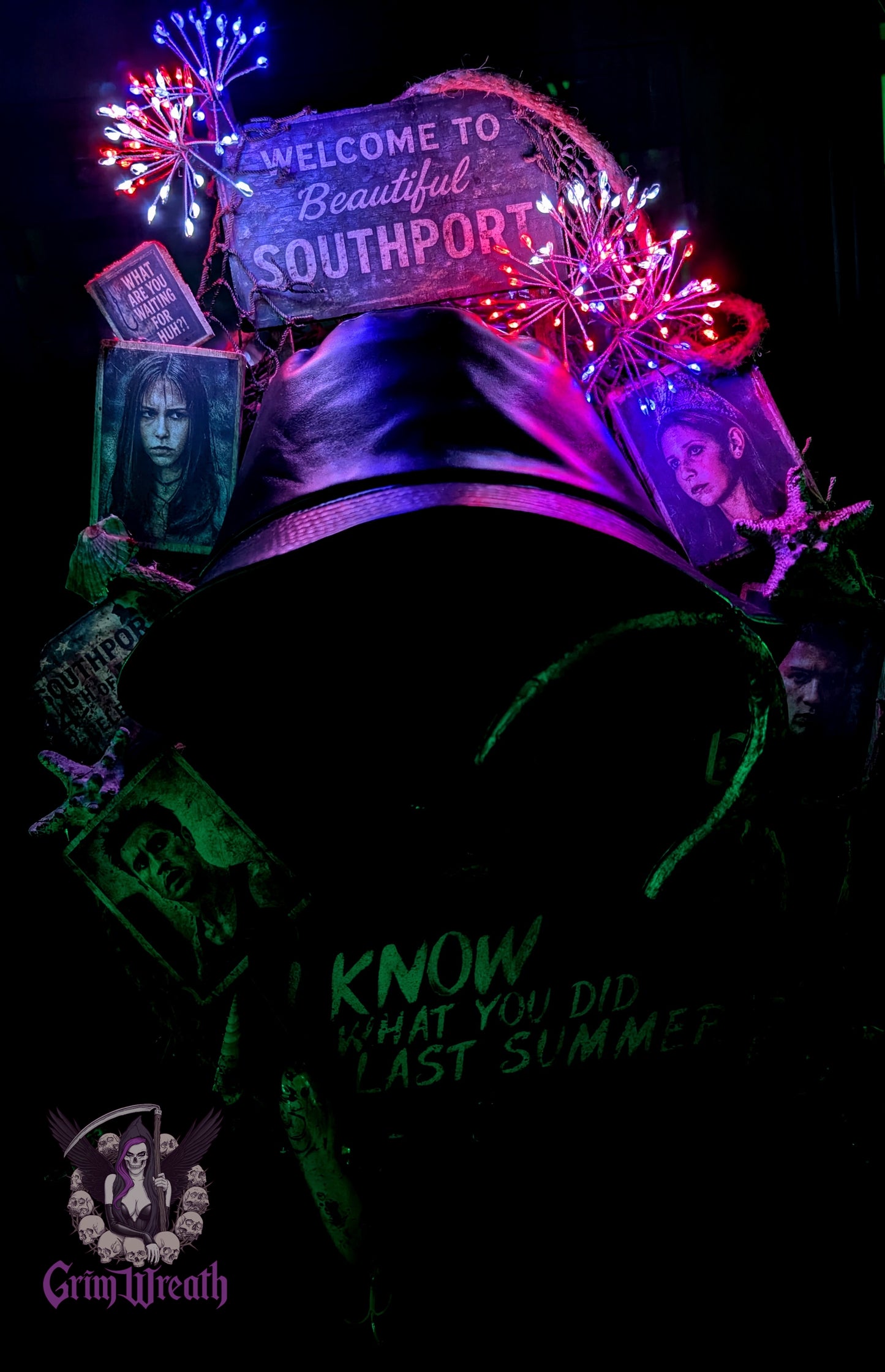 I Know What You Did Last Summer Wreath