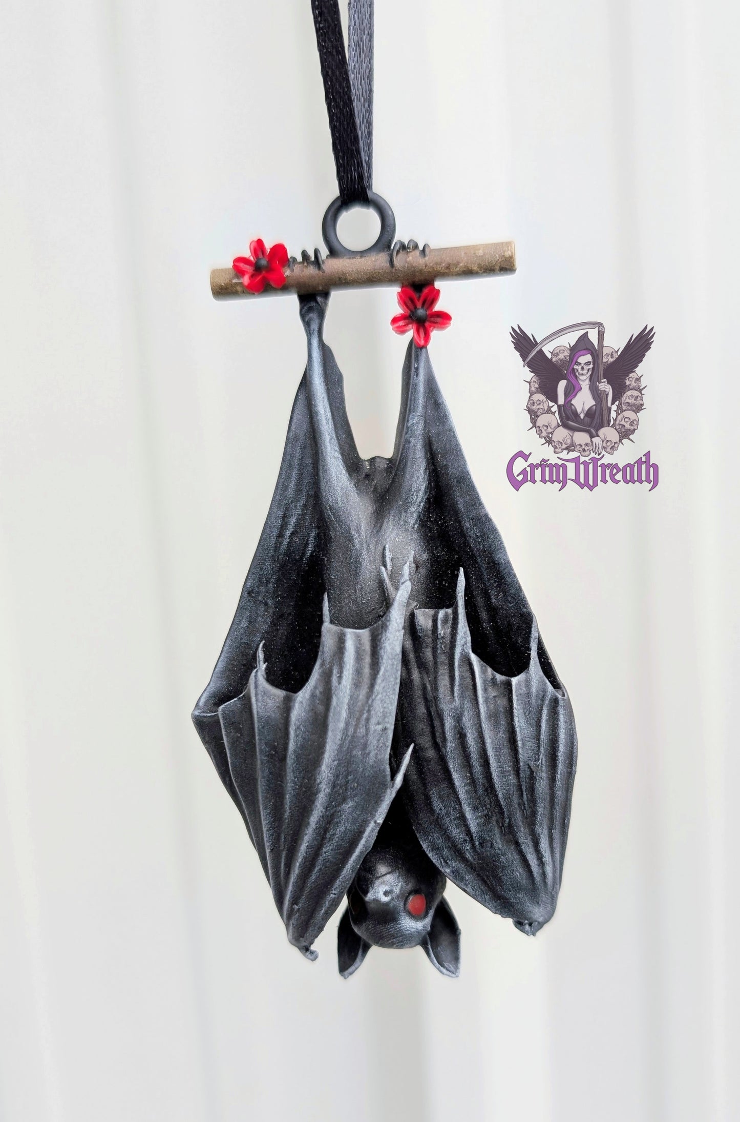 Bat Ornaments (Set of 2)