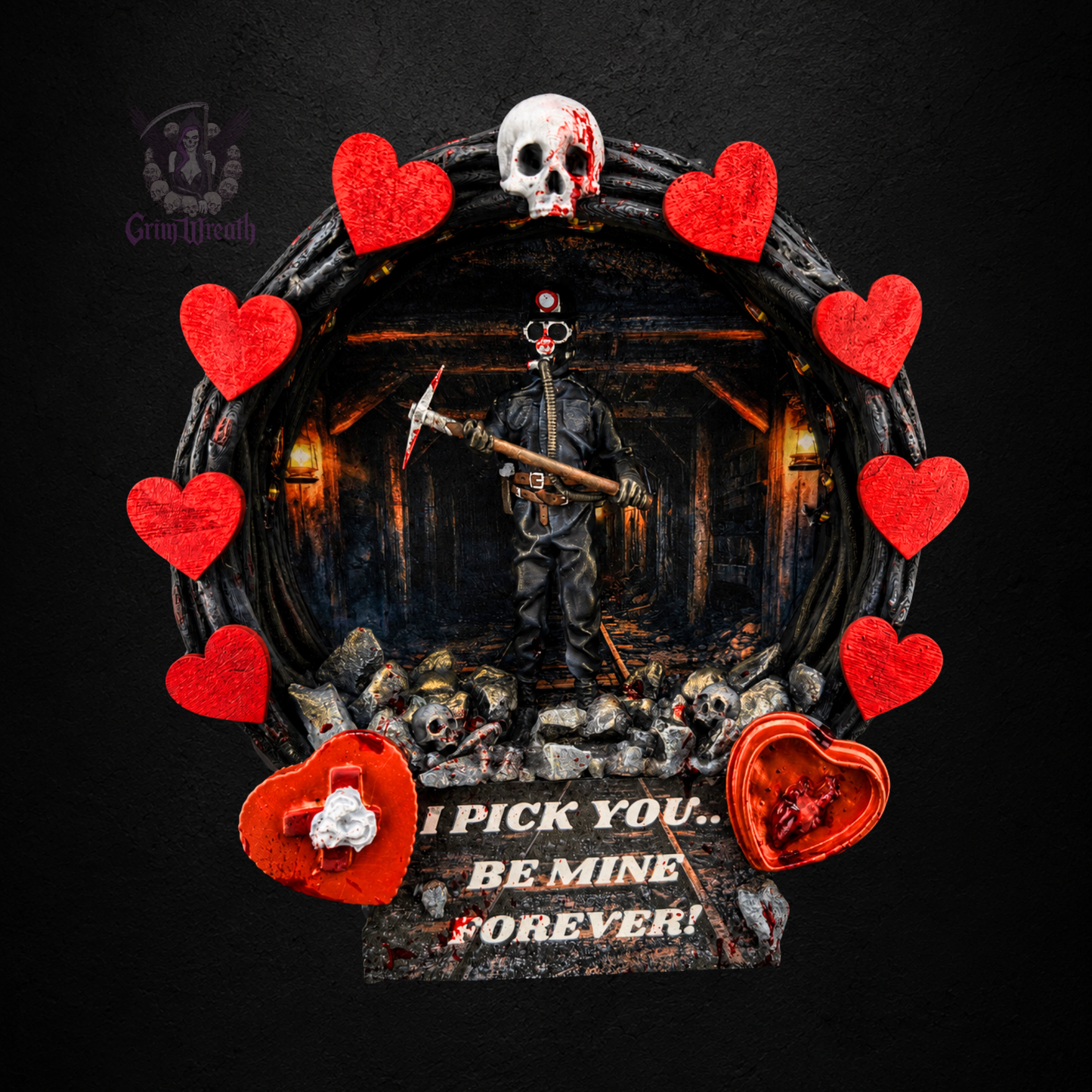 I Pick You Mini Wreath