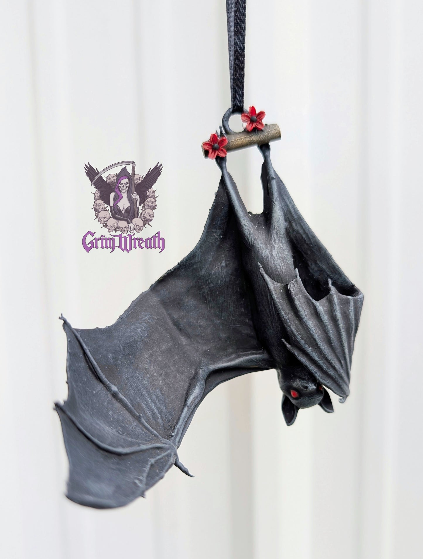Bat Ornaments (Set of 2)