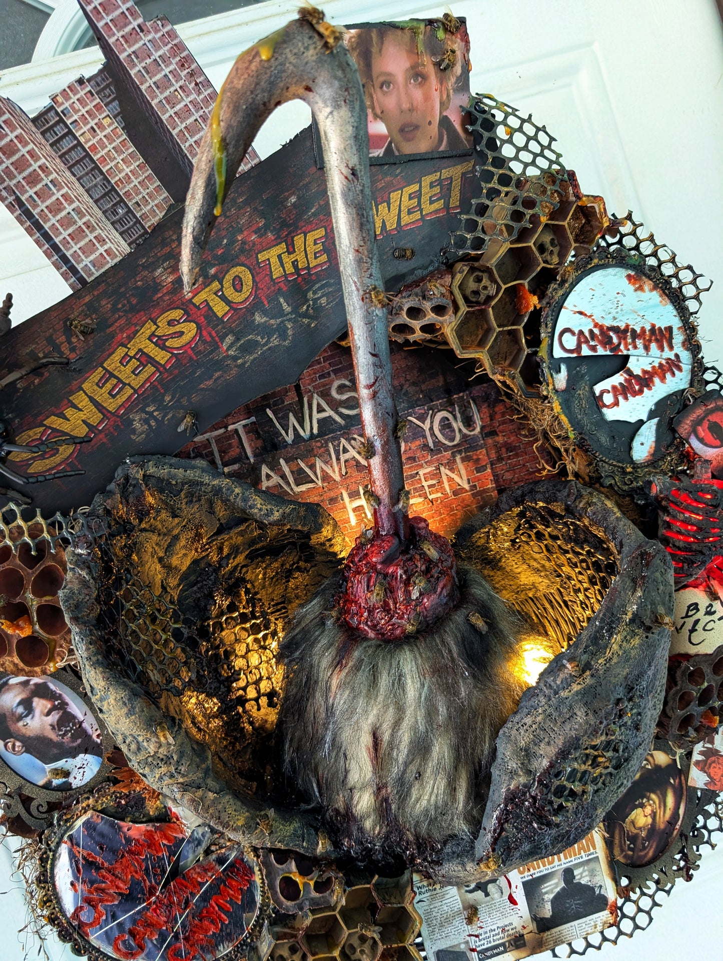 Candyman Wreath