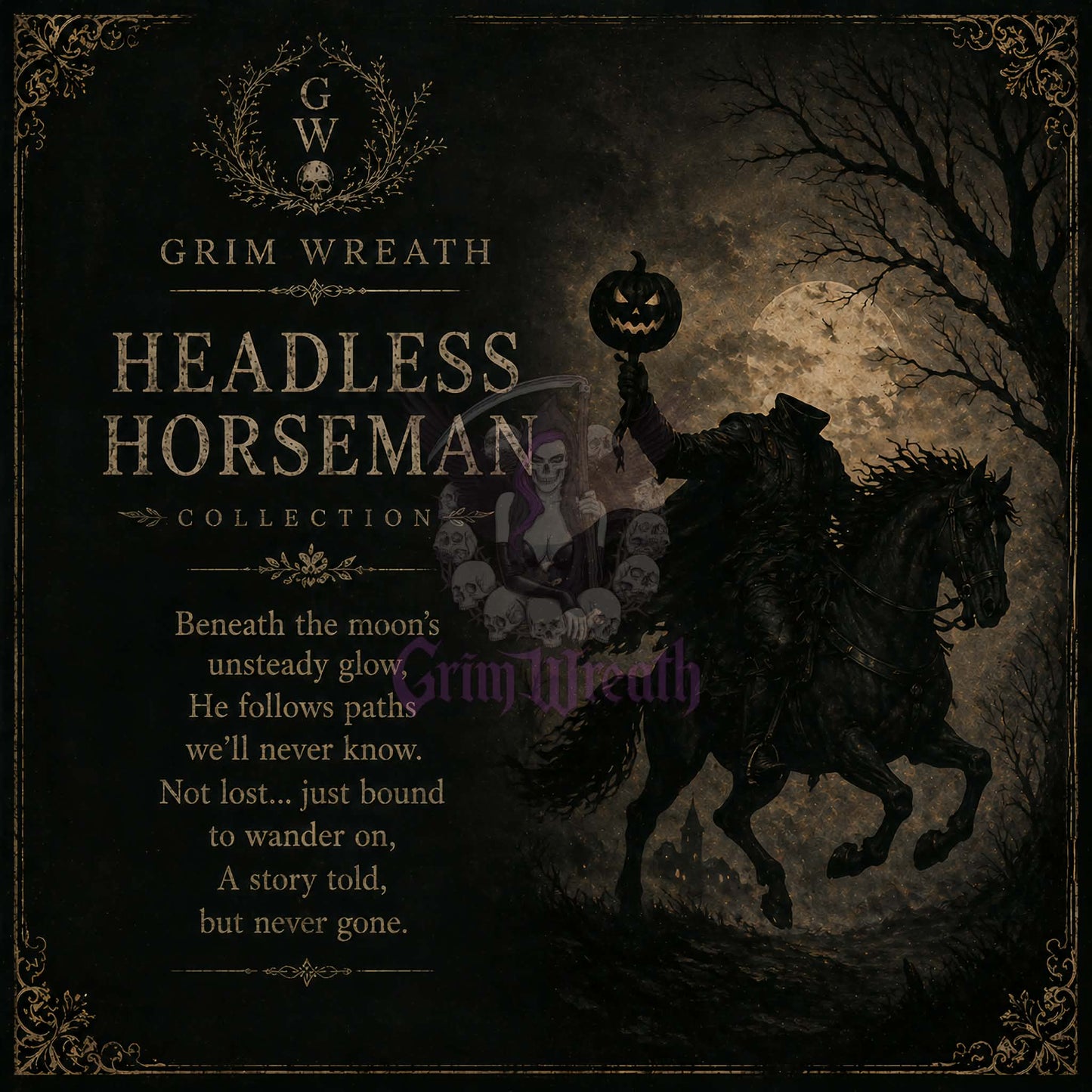 Headless Horseman Ornament + Collector's Card