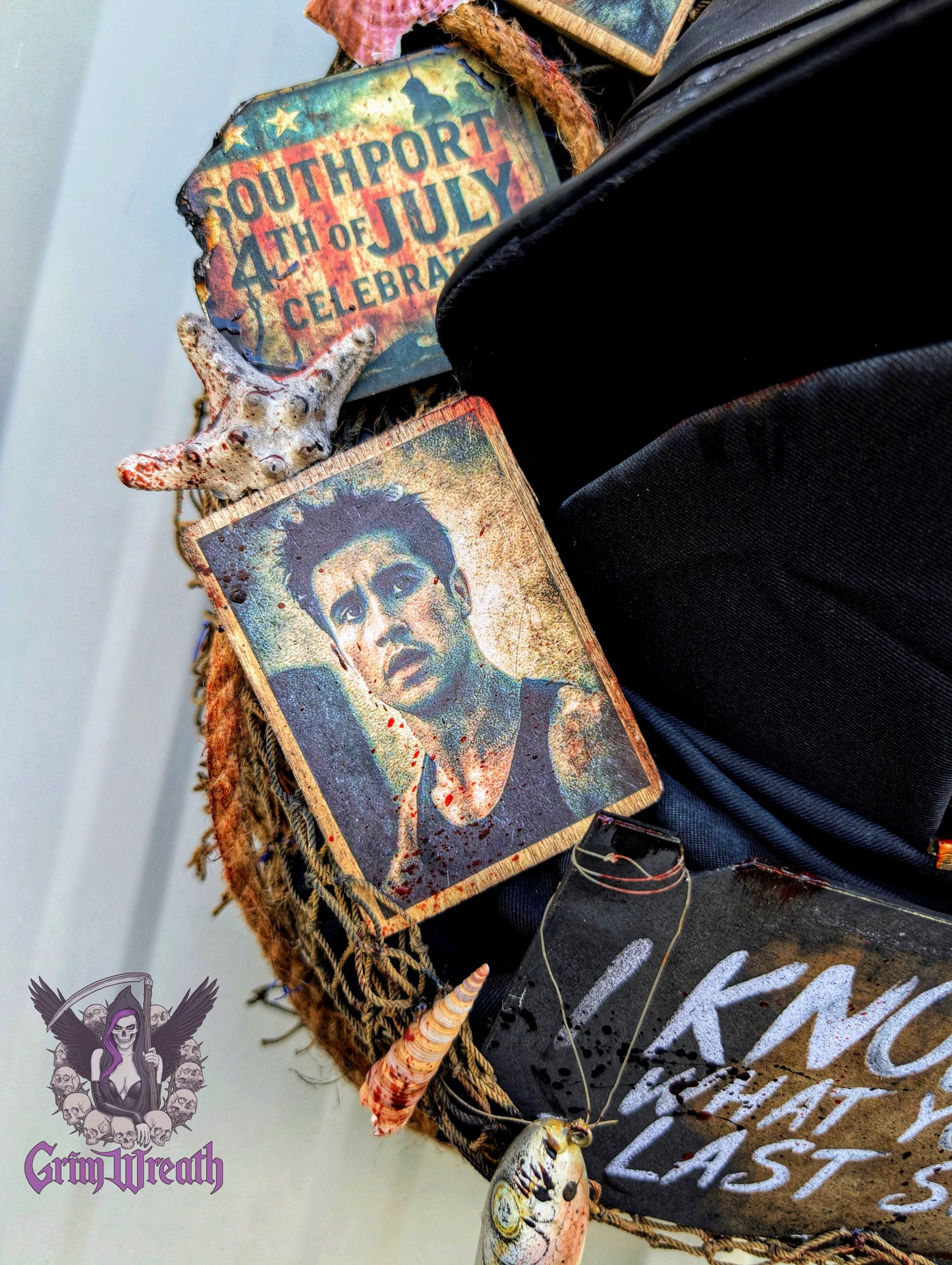I Know What You Did Last Summer Wreath