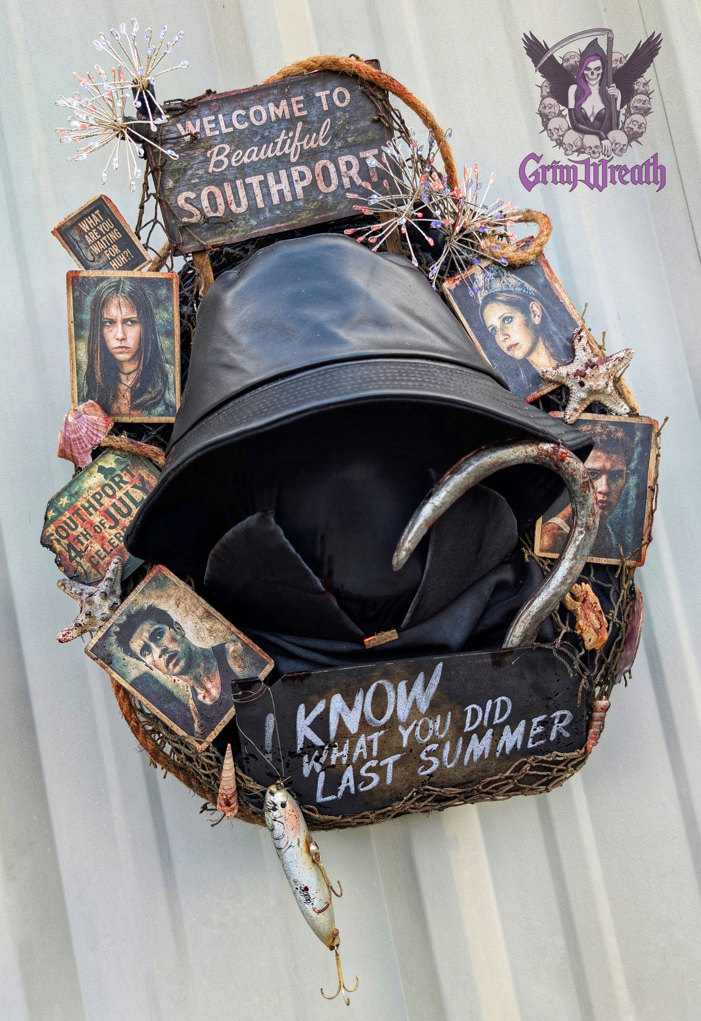 I Know What You Did Last Summer Wreath