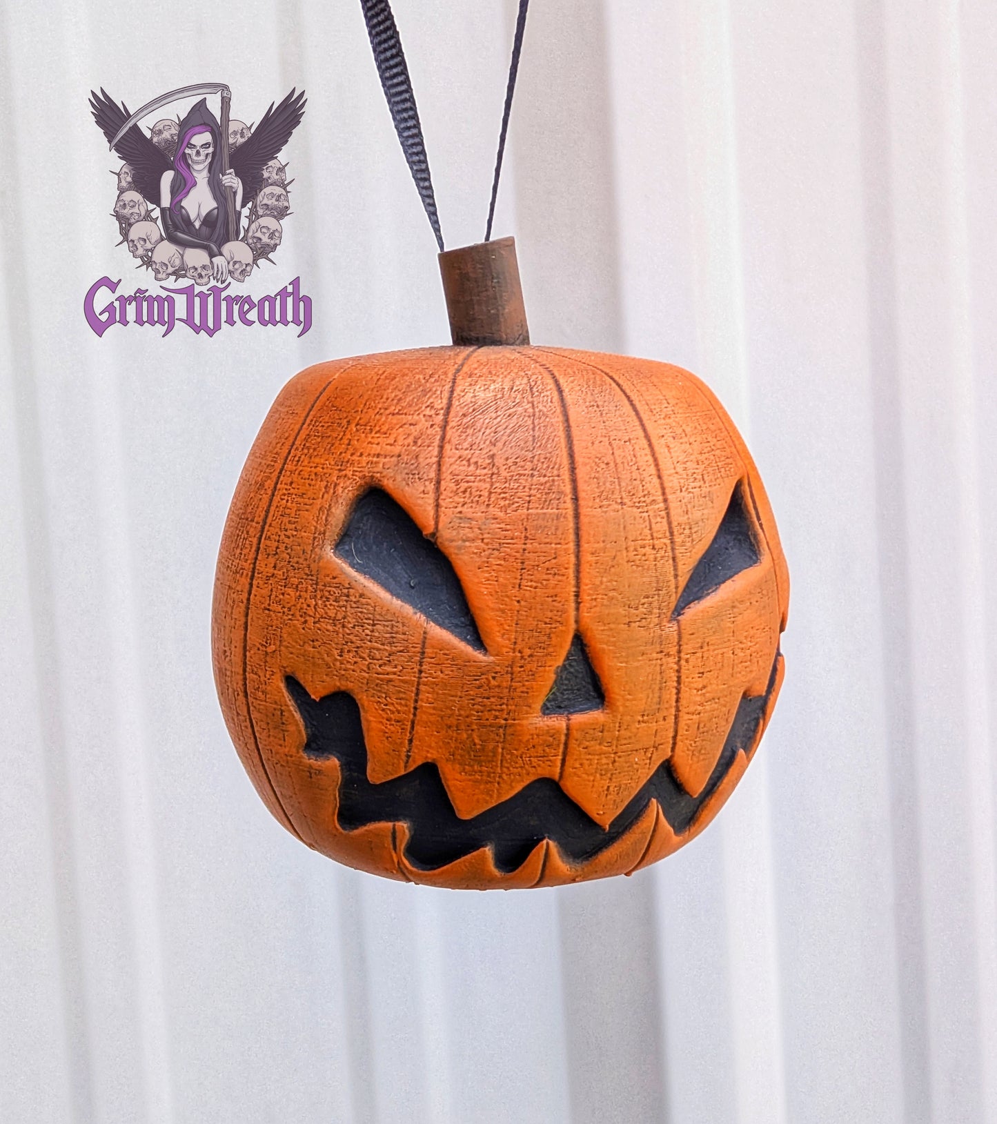 Sleepy Hollow Pumpkin Ornament
