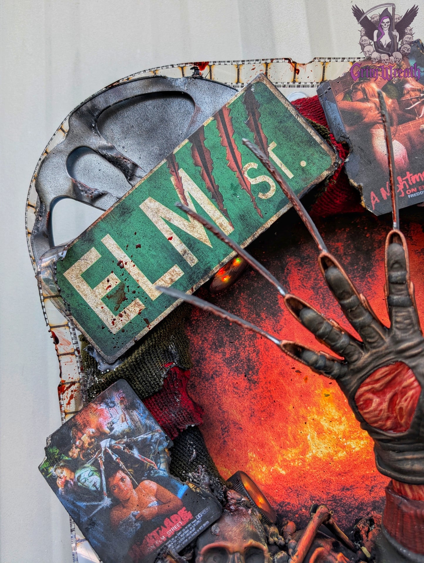 Embers of Elm Street Wreath