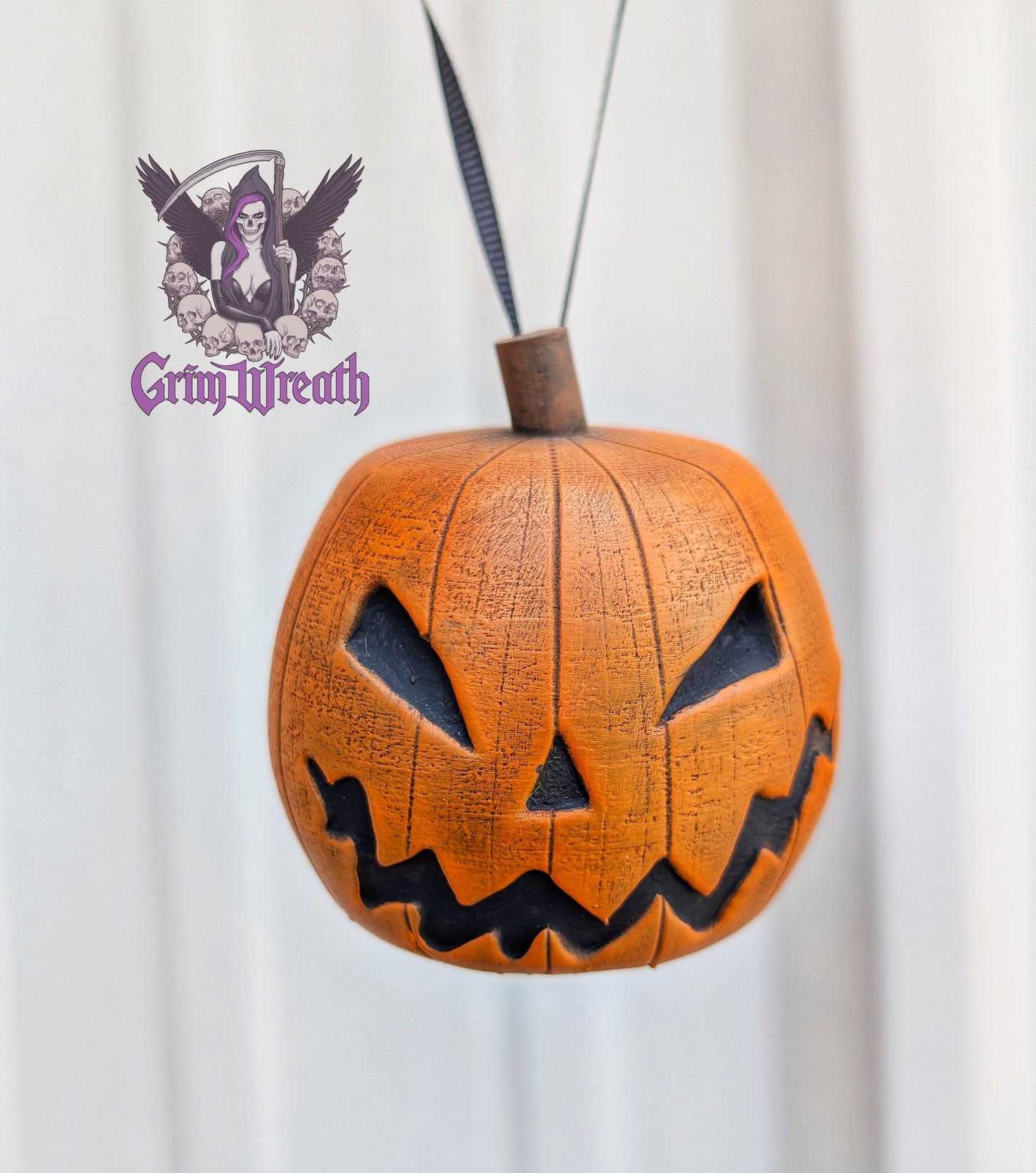 Sleepy Hollow Pumpkin Ornament