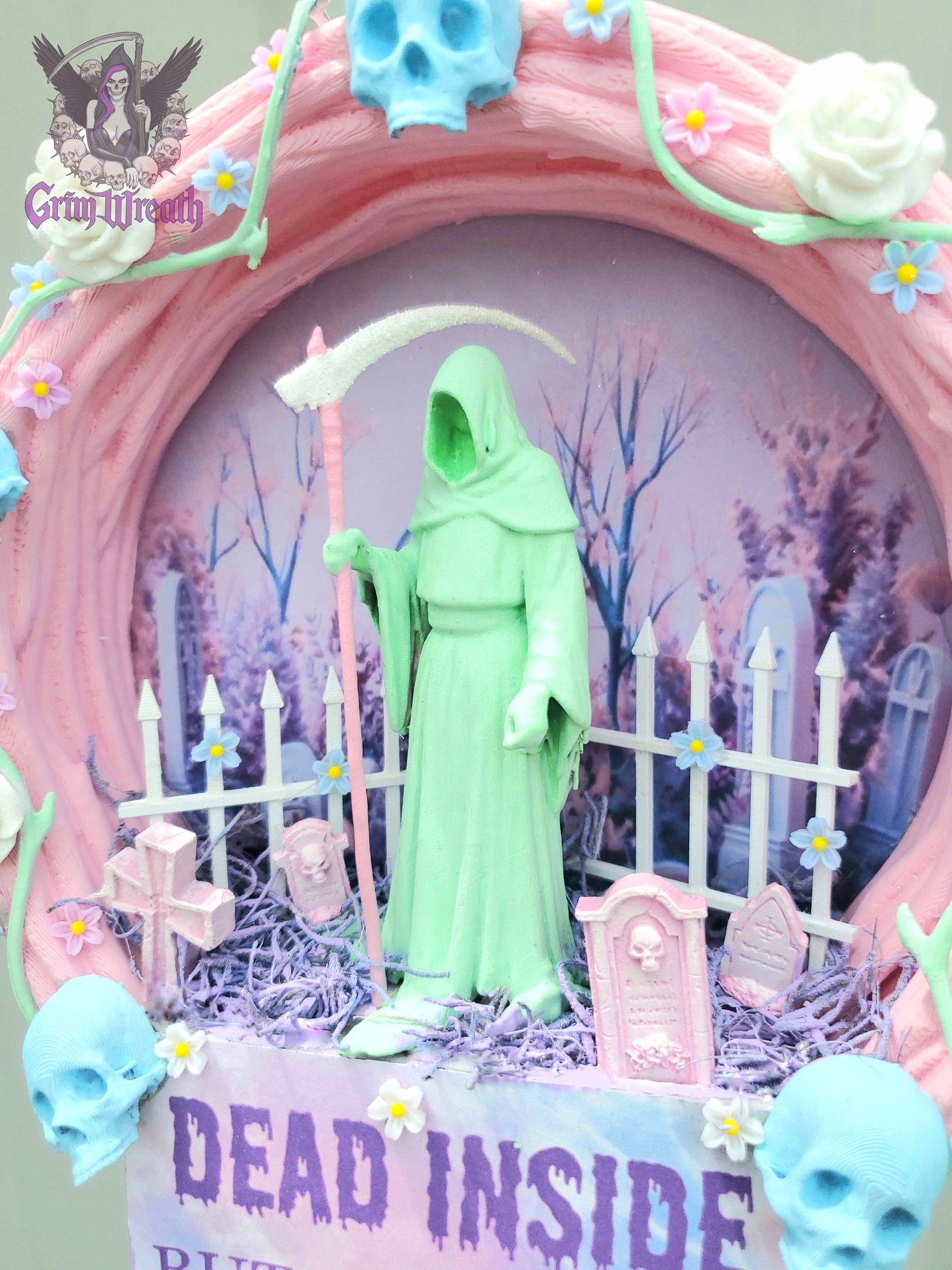 Sweet & Sinister Mini Wreath