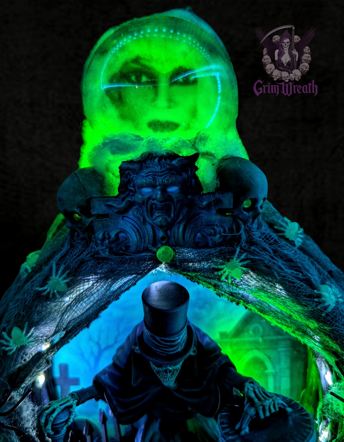 Foolish Mortals Mini Wreath