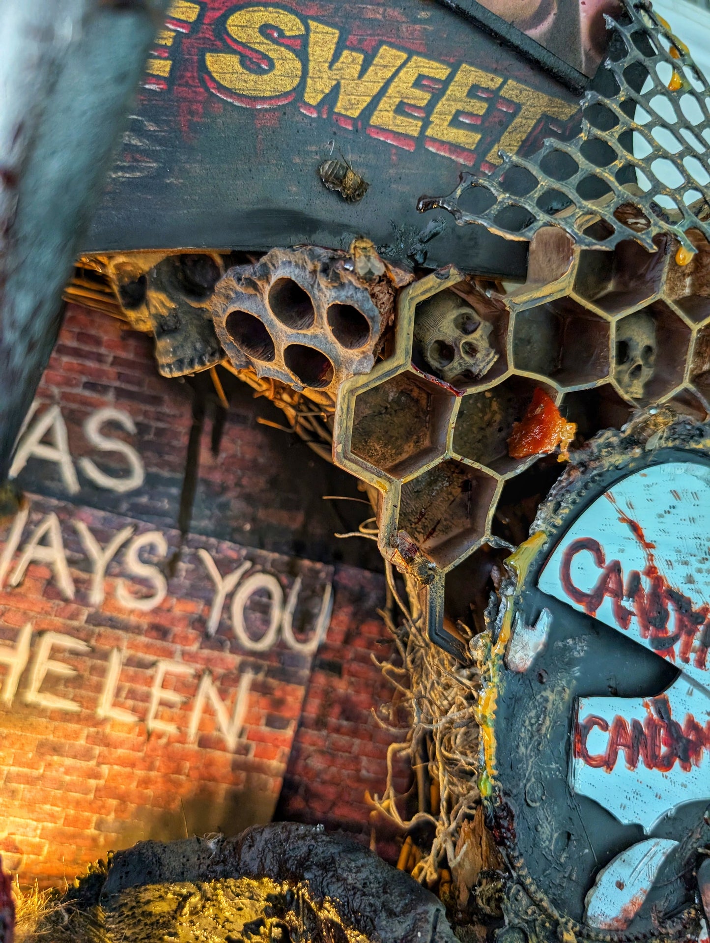 Candyman Wreath