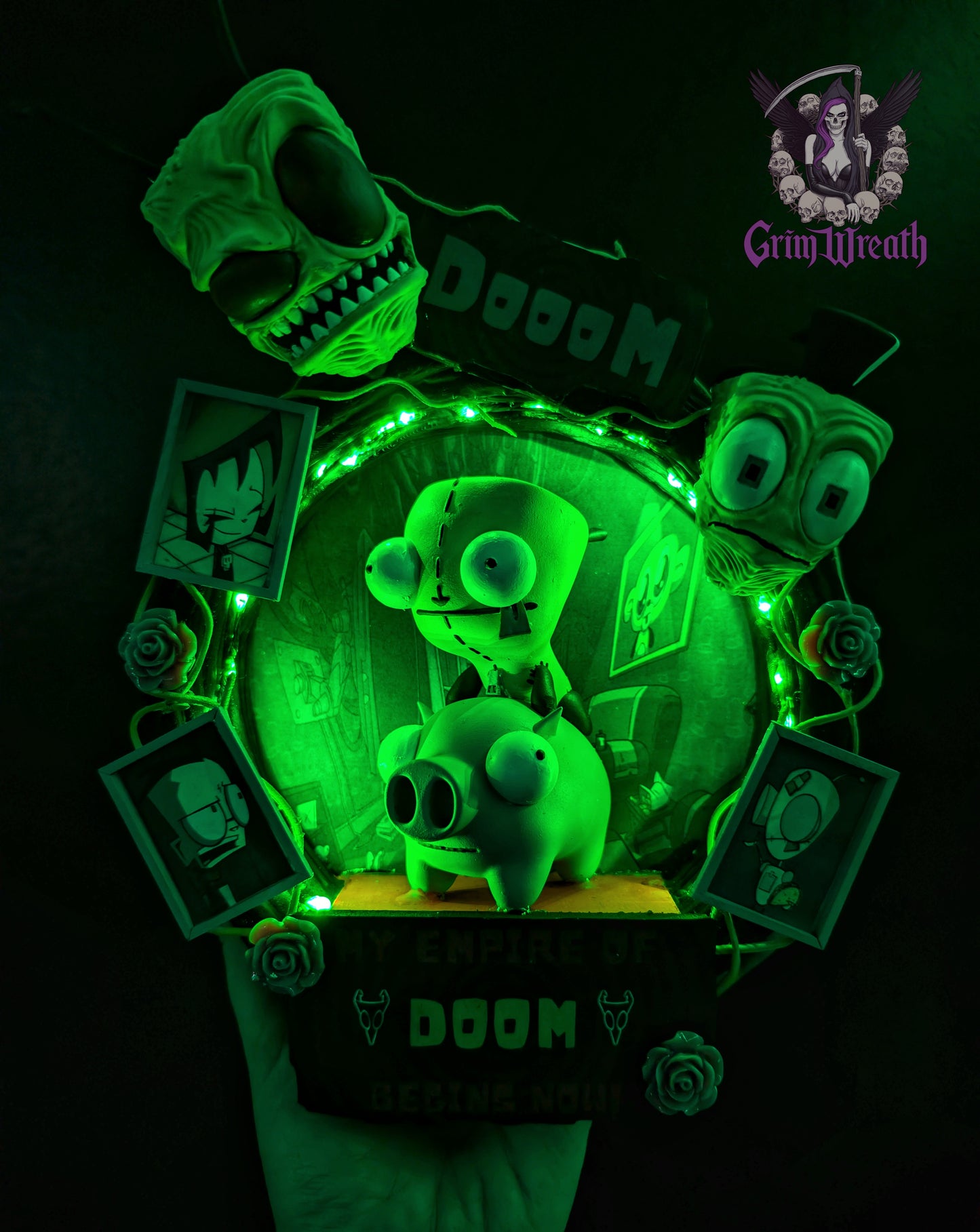 Empire of Doom Mini Wreath