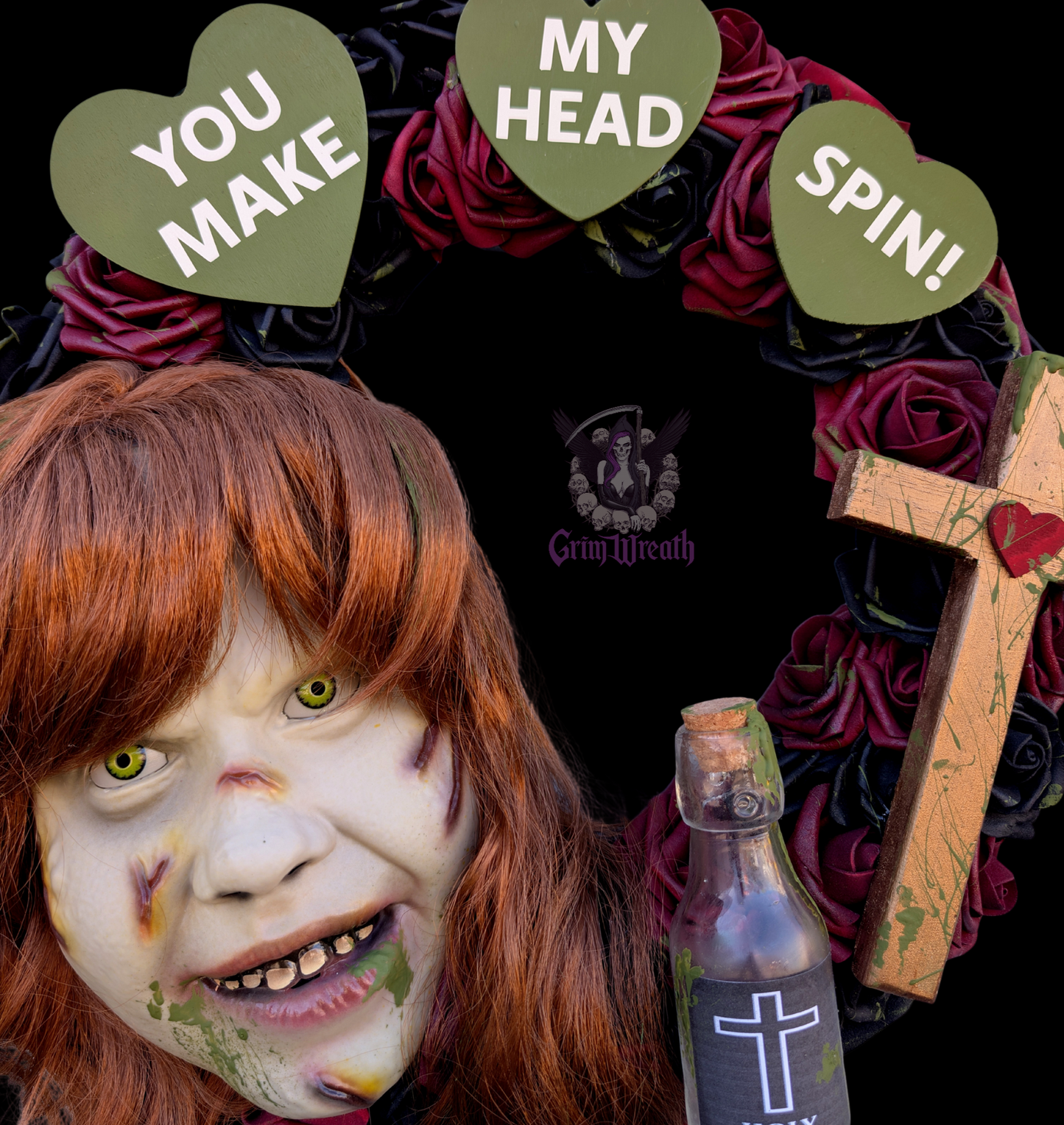 Unholy Devotion 16x16 Wreath