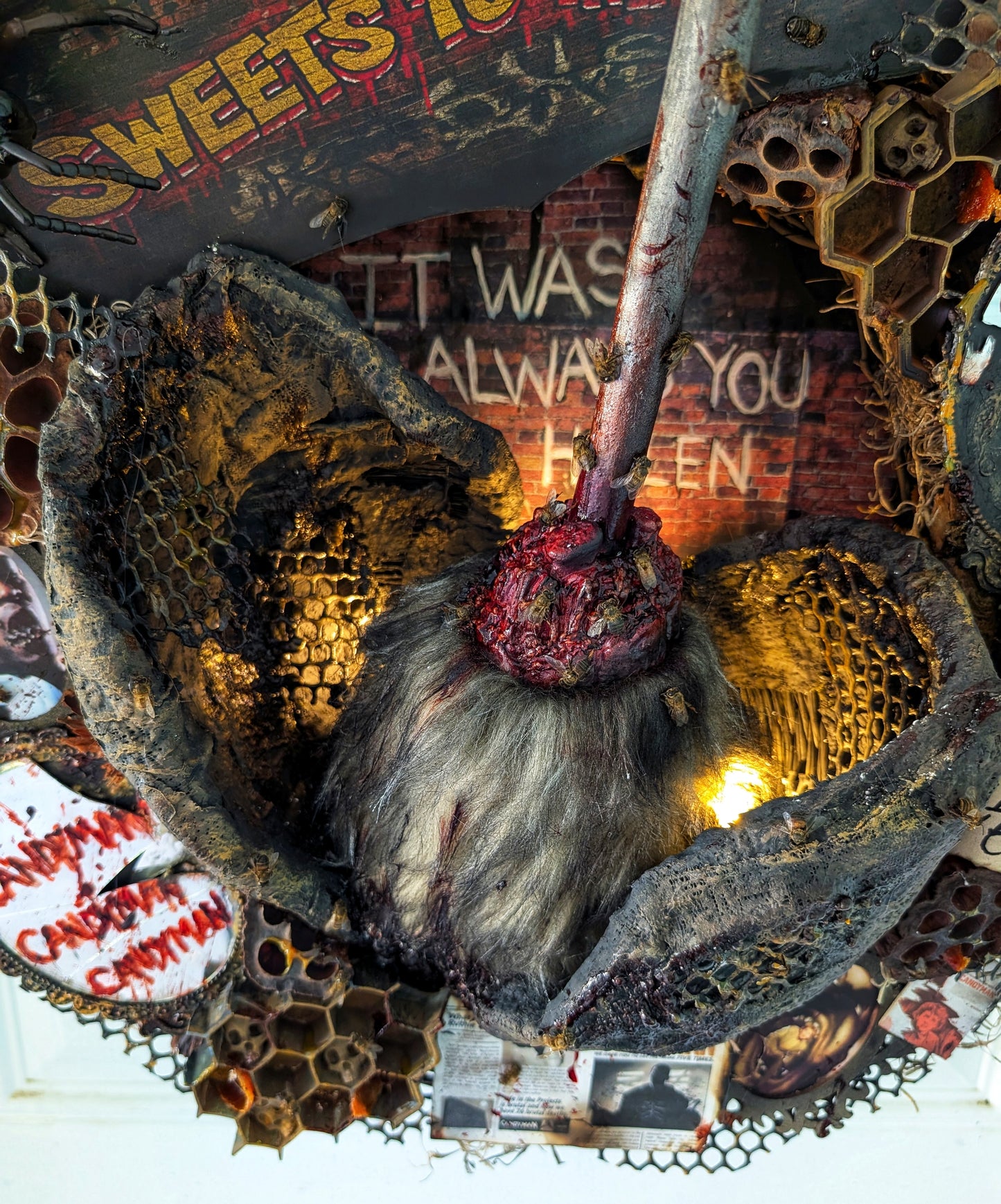 Candyman Wreath
