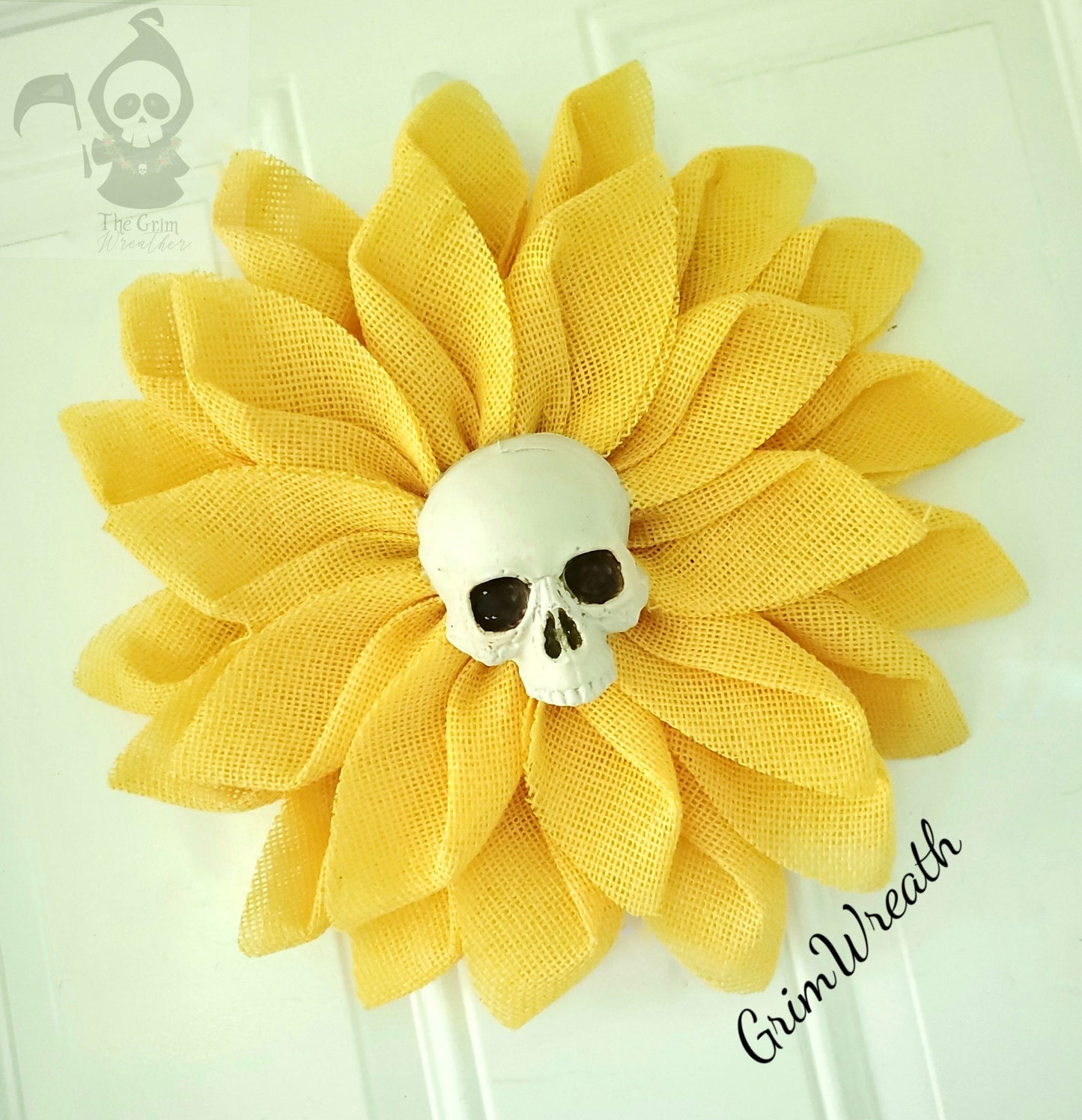 SkullFlower Wreath