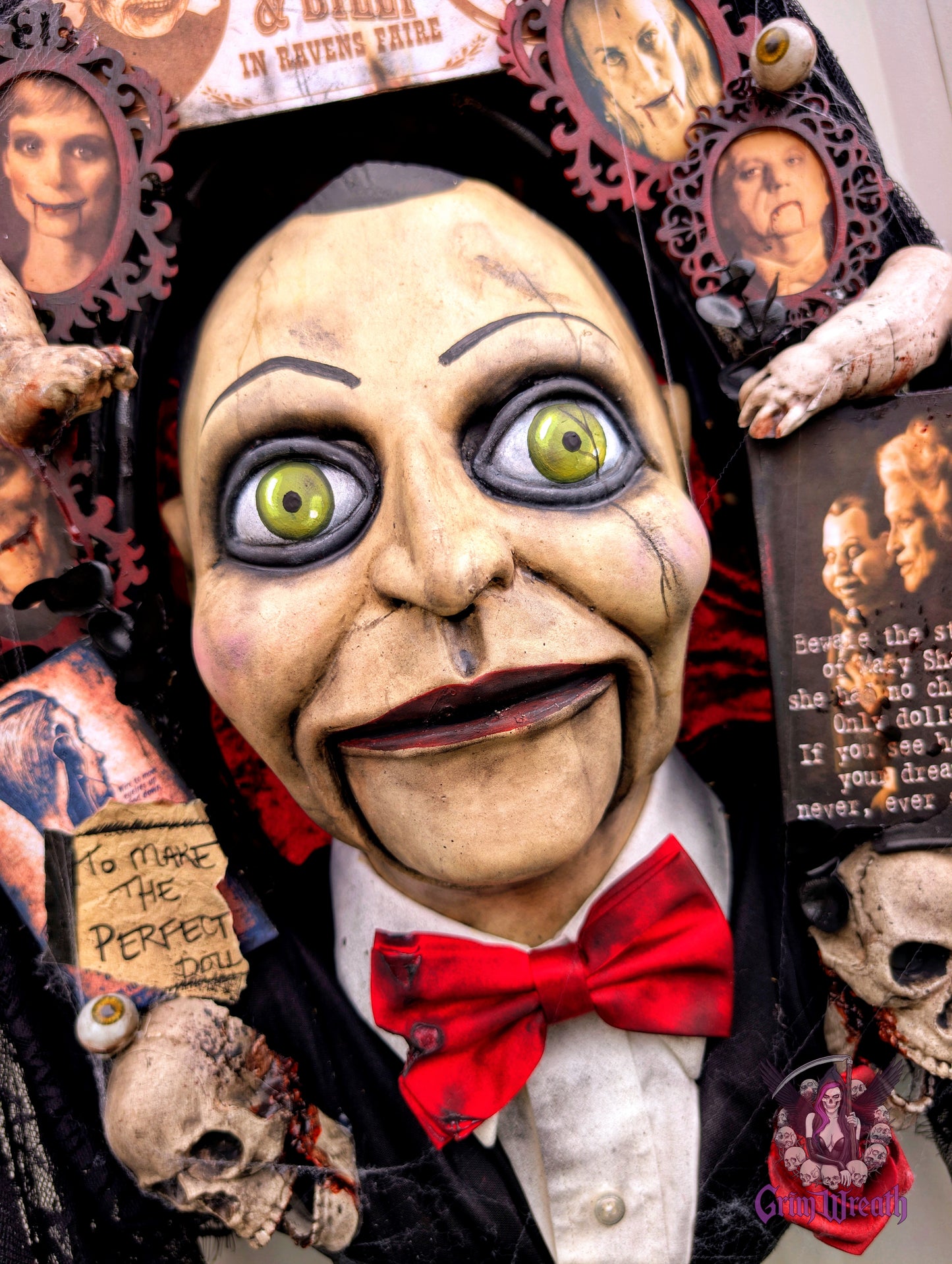 Beware the Stare Wreath