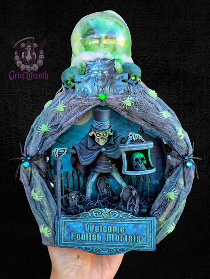 Foolish Mortals Mini Wreath