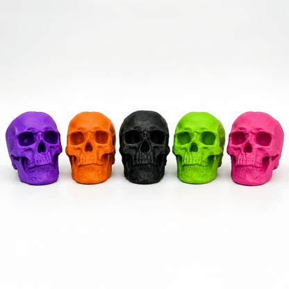 Summerween Neon Skull Planters