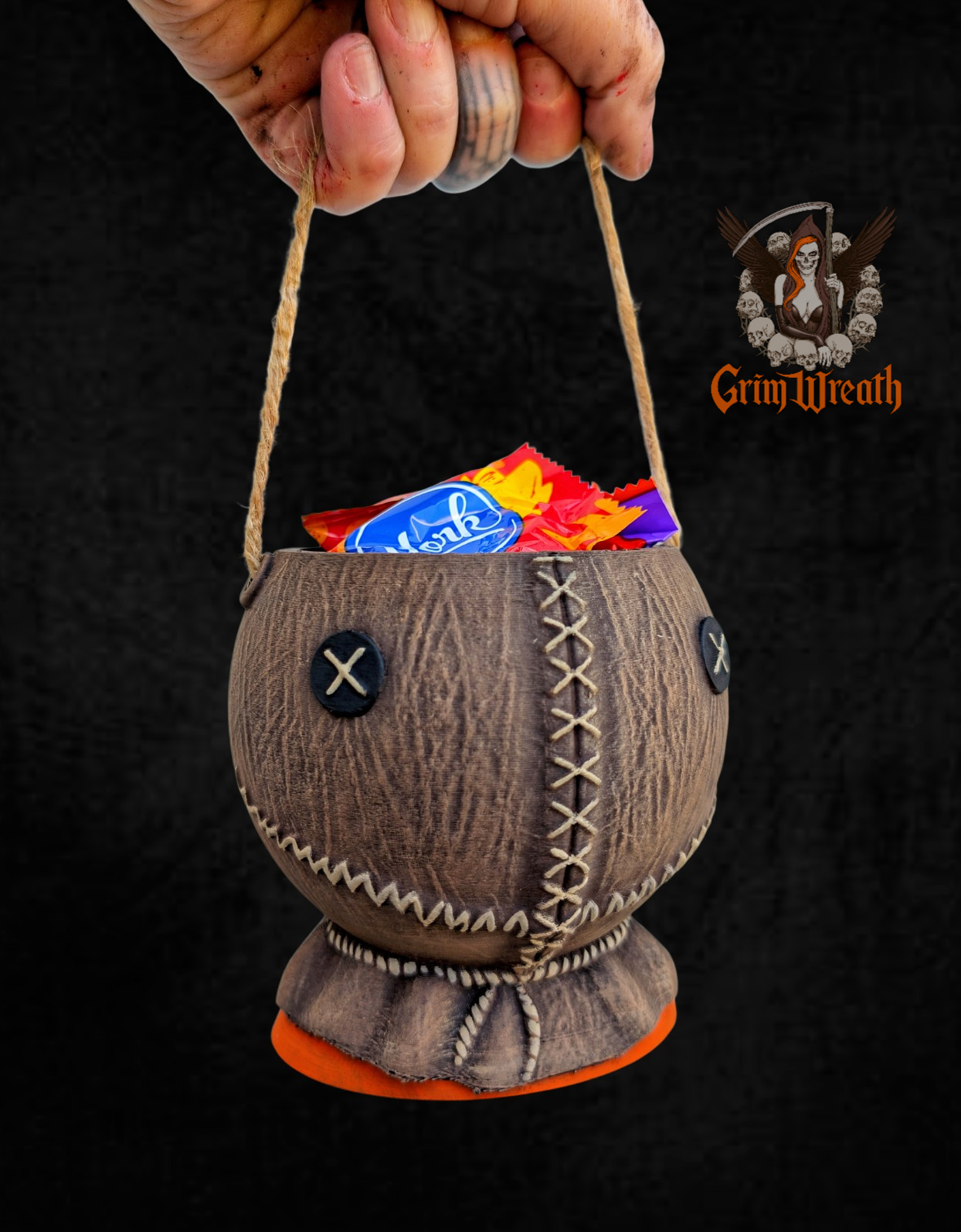 Tricks and Treats Candy Bucket