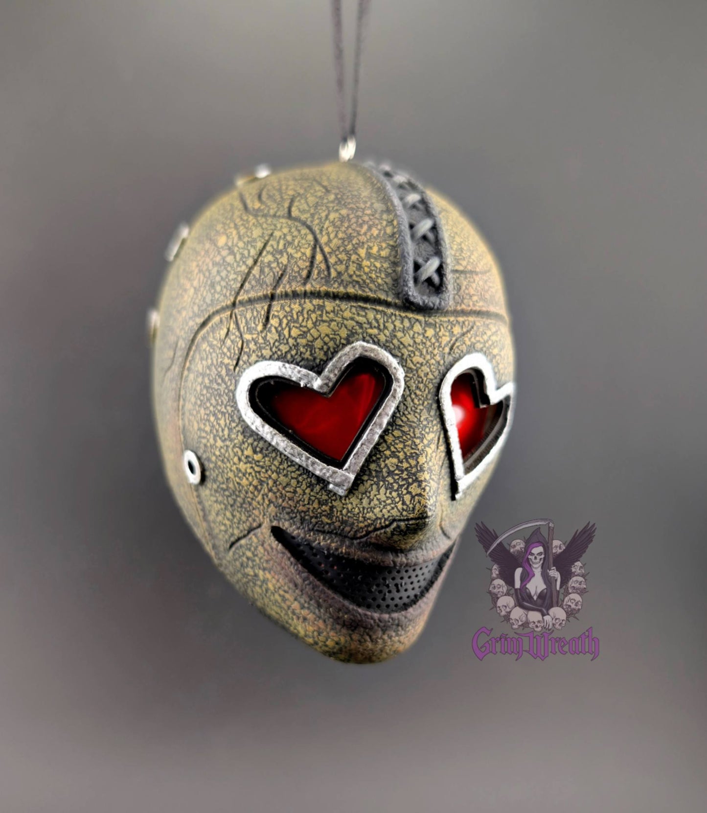 Heart Eyes Killer Ornament