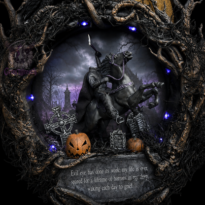 Headless Horseman Mini Wreath