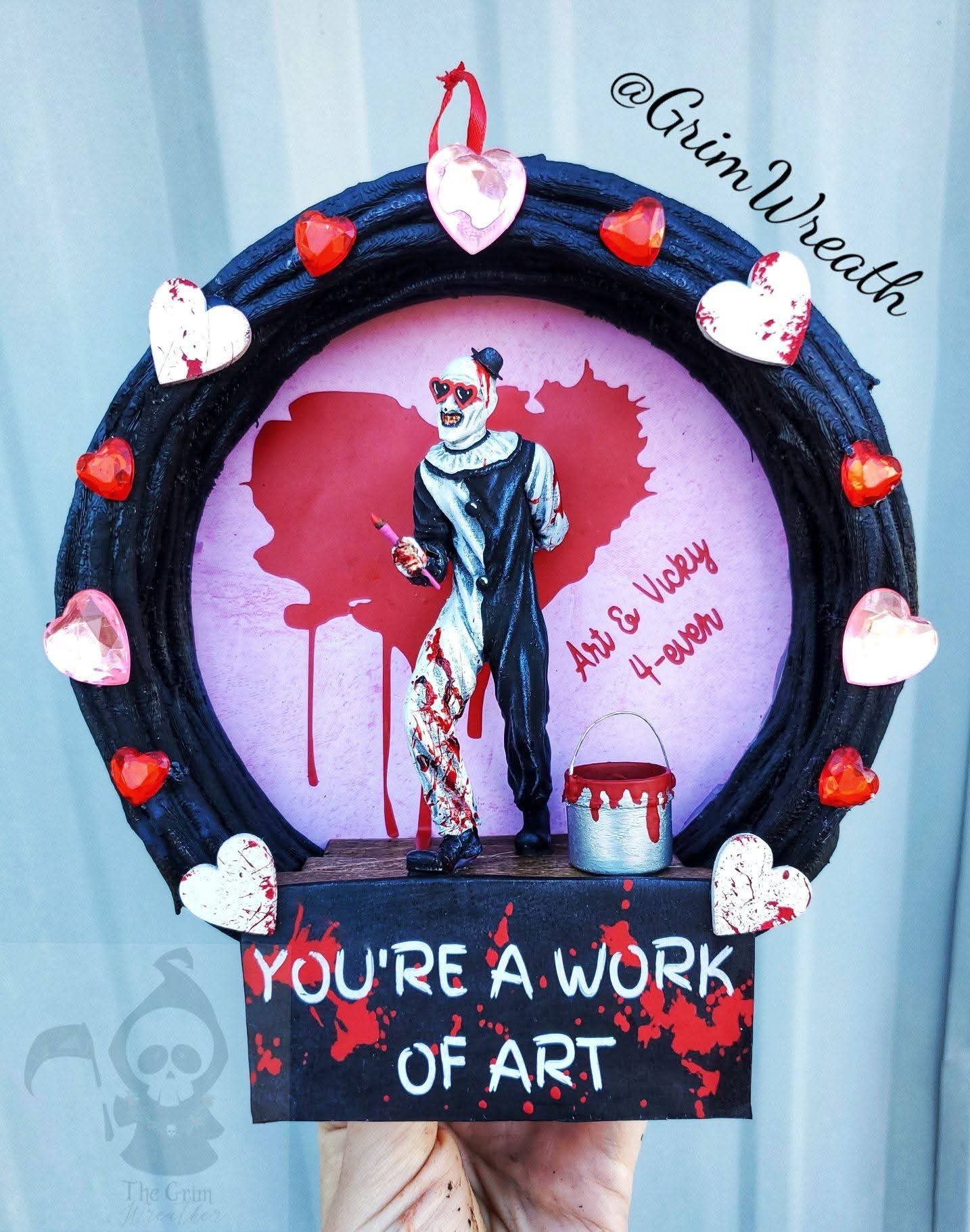 Work of Art Mini Wreath