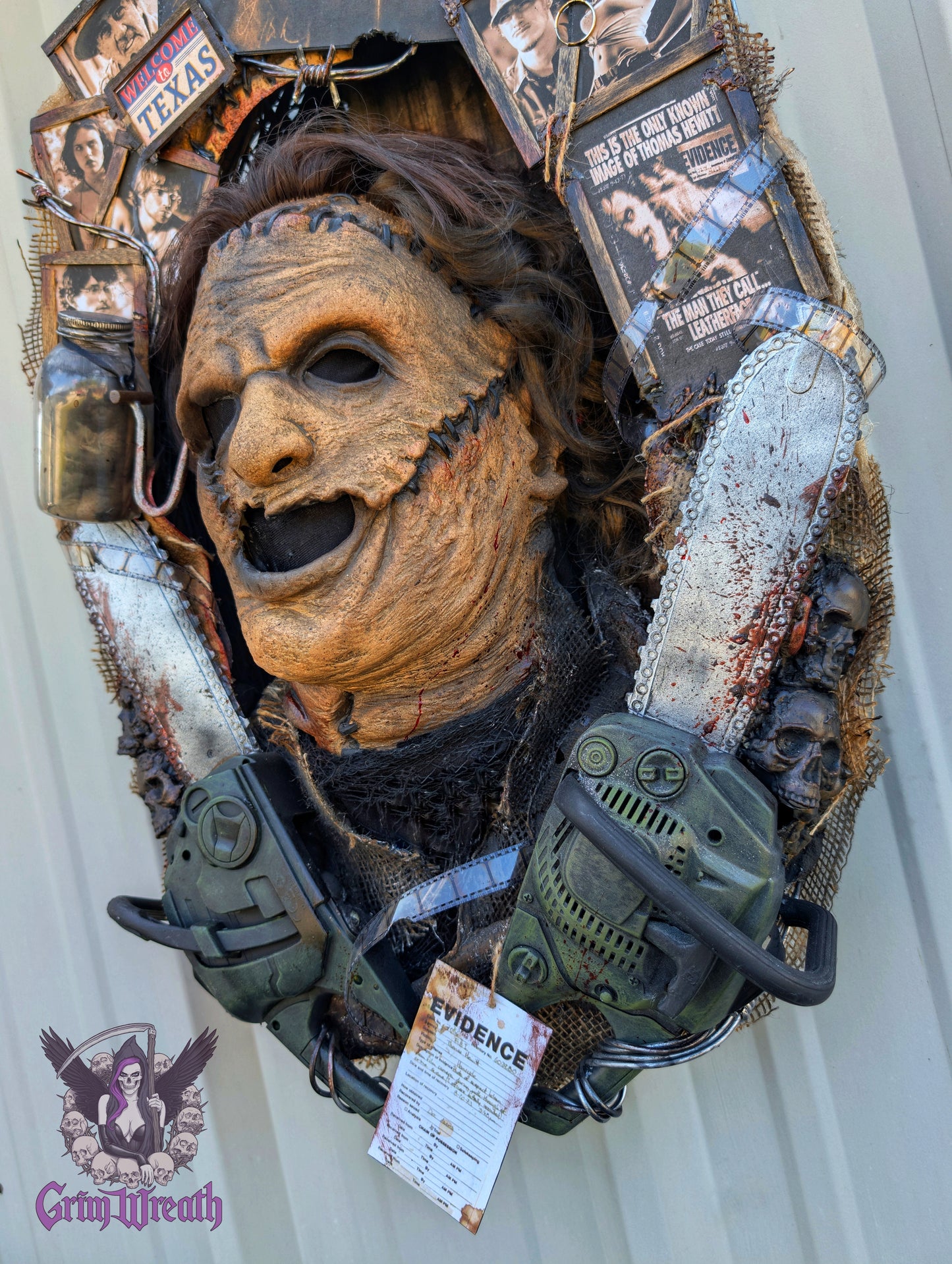 The Saw is Family Wreath