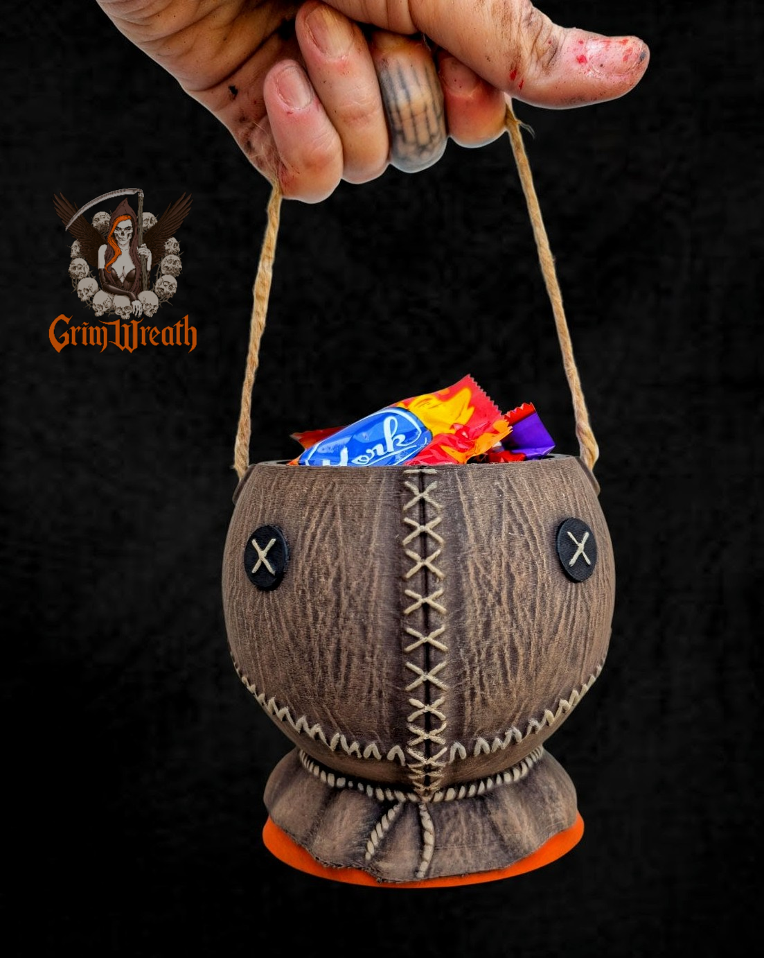 Tricks and Treats Candy Bucket