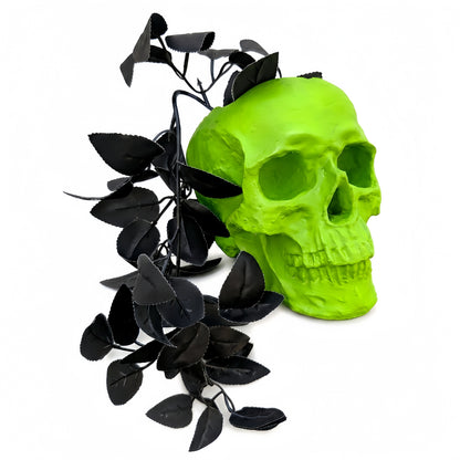 Summerween Neon Skull Planters