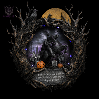 Headless Horseman Mini Wreath