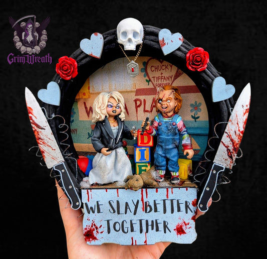 Slay Better, Together Mini Wreath