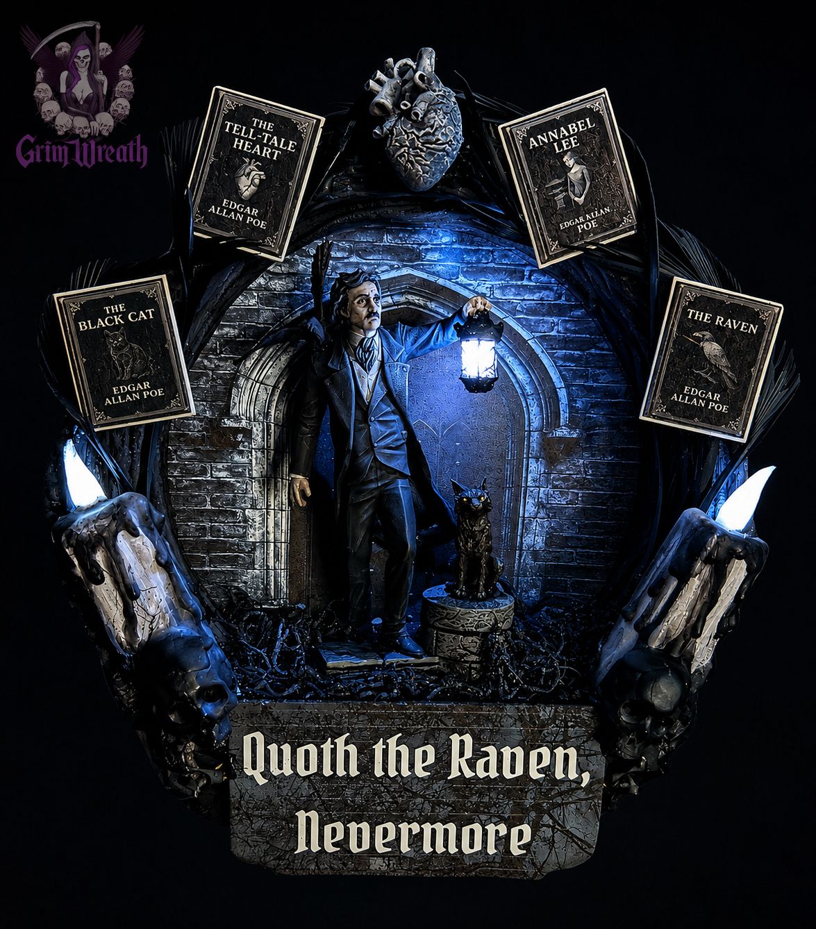 Poe's Mystery Box of Curiosities + Chance to Win Poe Mini Wreath