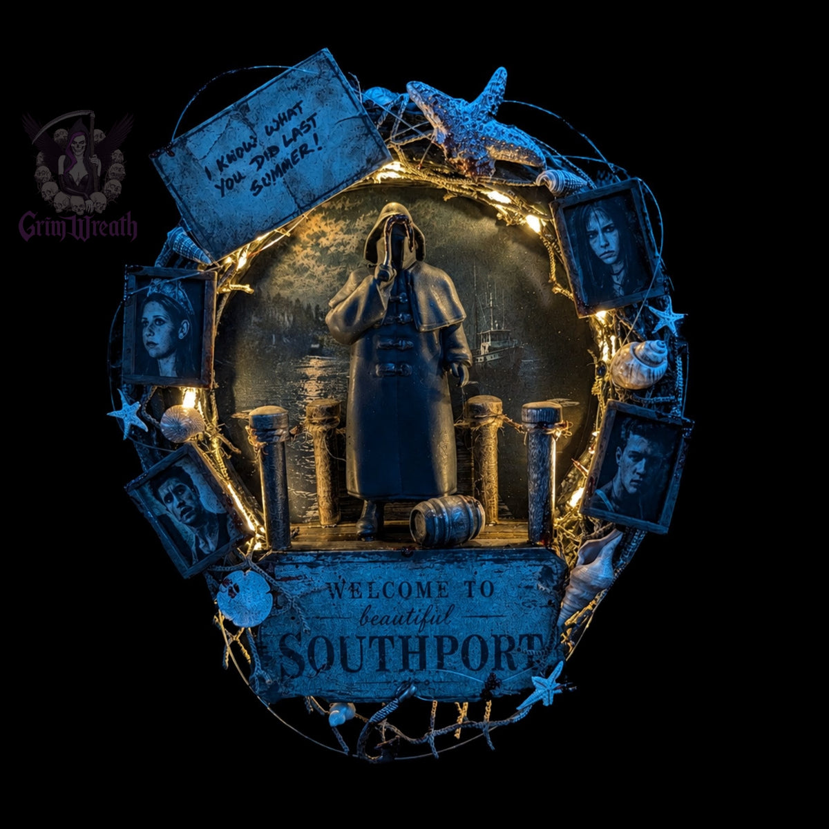 Southport Slasher Mini Wreath