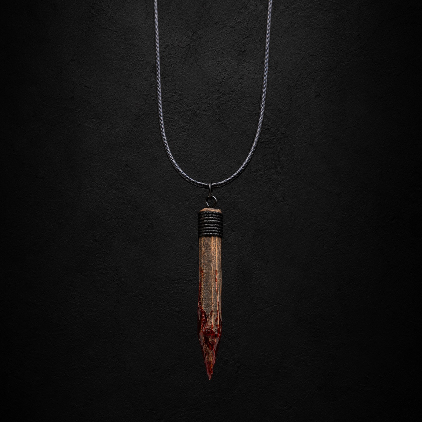 Vampire Stake Necklace + Collector's Card