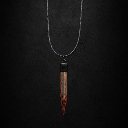 Vampire Stake Necklace + Collector's Card