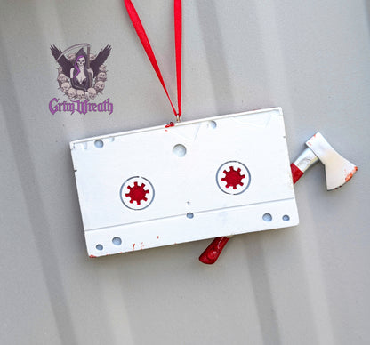 American Psycho VHS Ornament