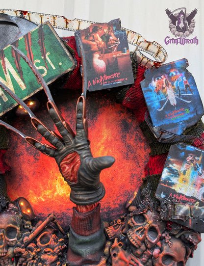 Embers of Elm Street Wreath