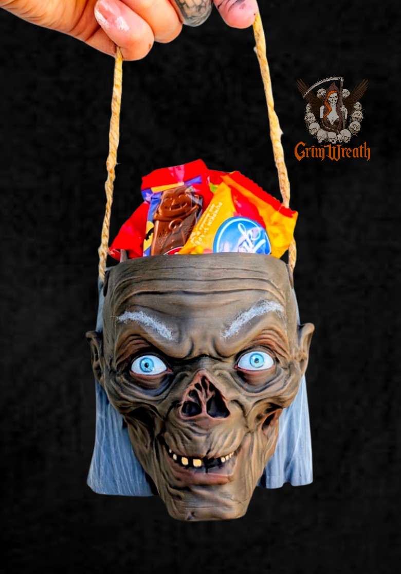 Boils and Ghouls Candy Bucket