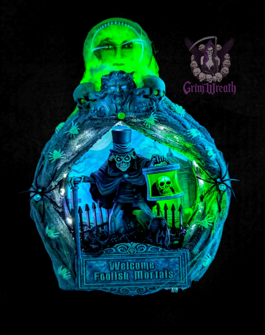 Foolish Mortals Mini Wreath