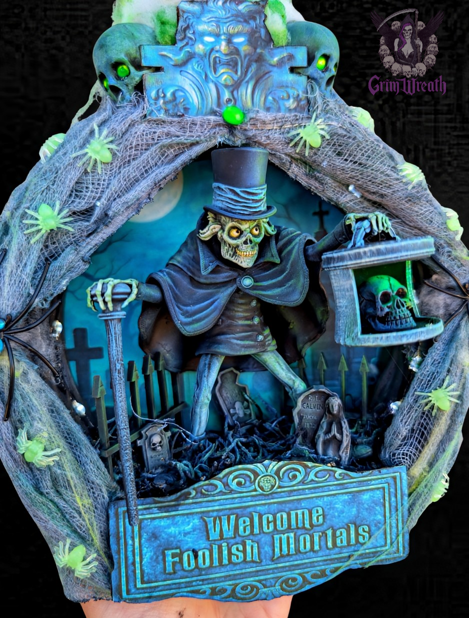 Foolish Mortals Mini Wreath