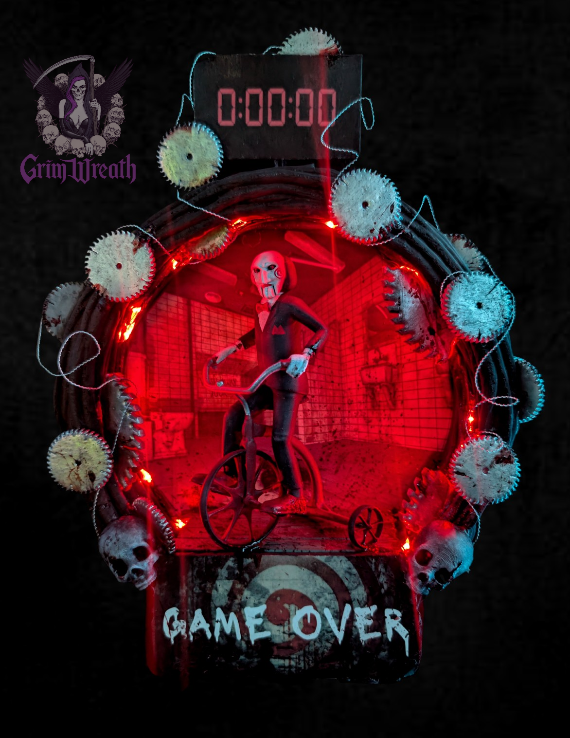 Game Over Mini Wreath