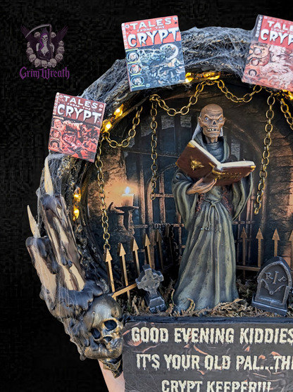 Boils and Ghouls Mini Wreath