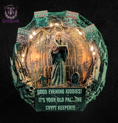 Boils and Ghouls Mini Wreath