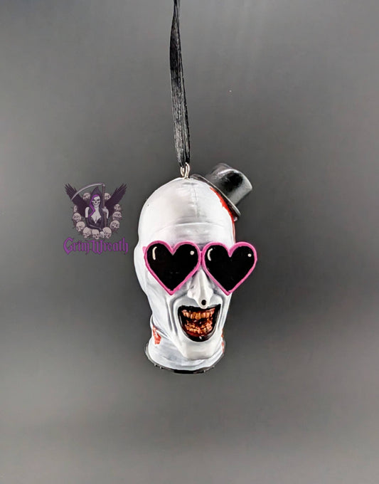 Art is My Heart Ornament