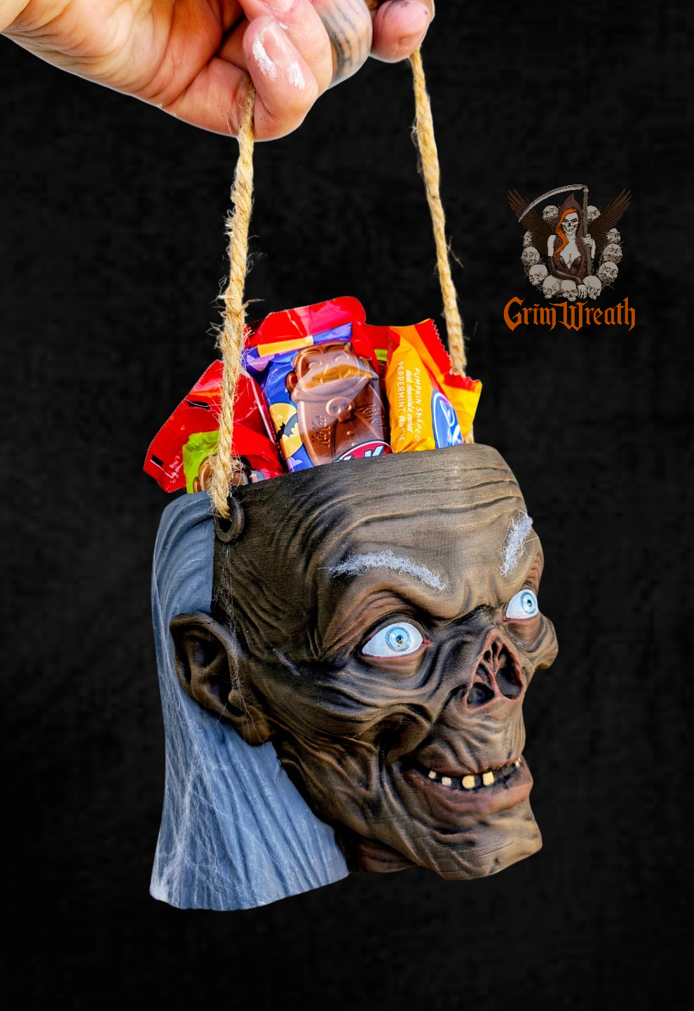 Boils and Ghouls Candy Bucket