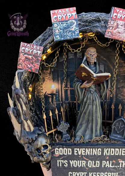 Boils and Ghouls Mini Wreath