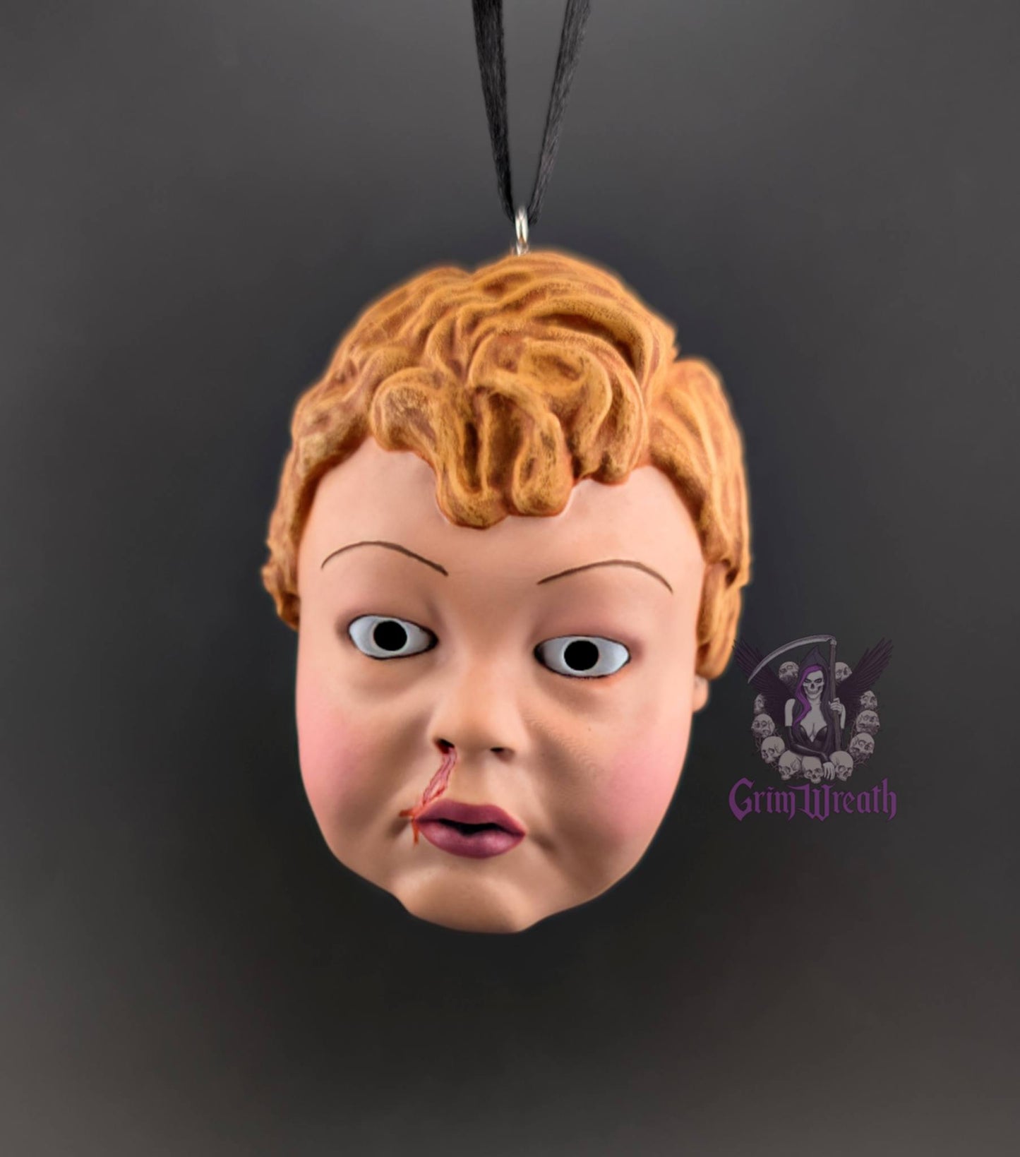 Cupid Mask Killer Ornament