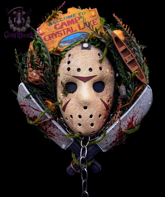 Crystal Lake Mini Wreath