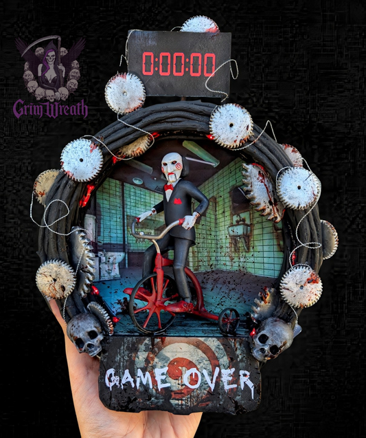 Game Over Mini Wreath