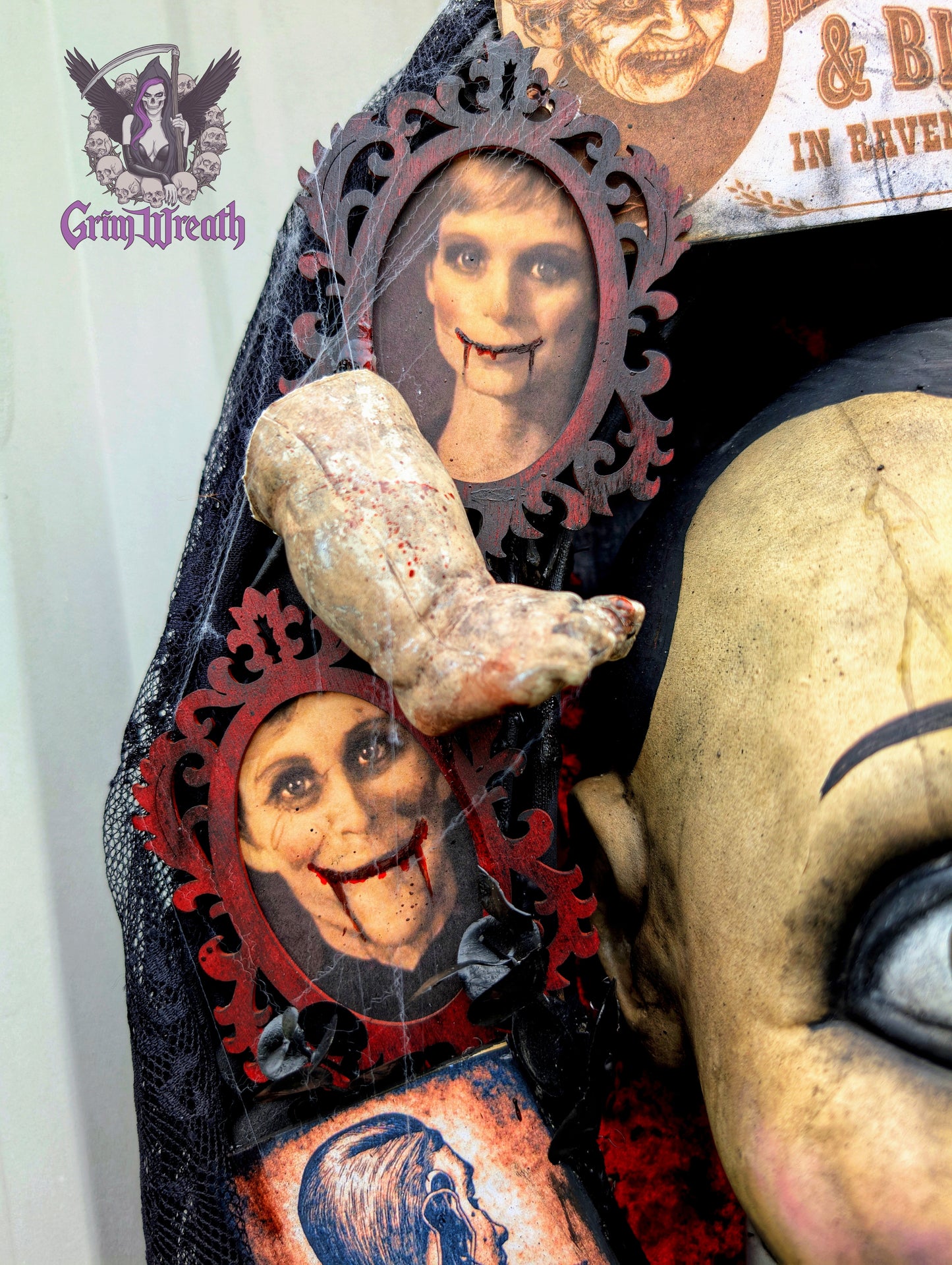 Beware the Stare Wreath