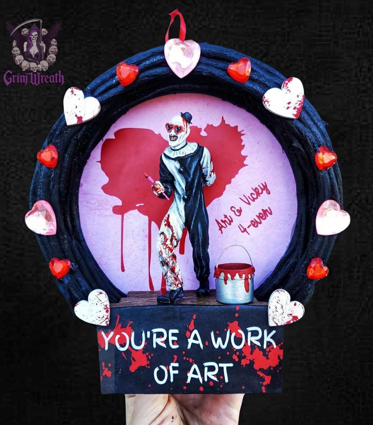 Work of Art Mini Wreath